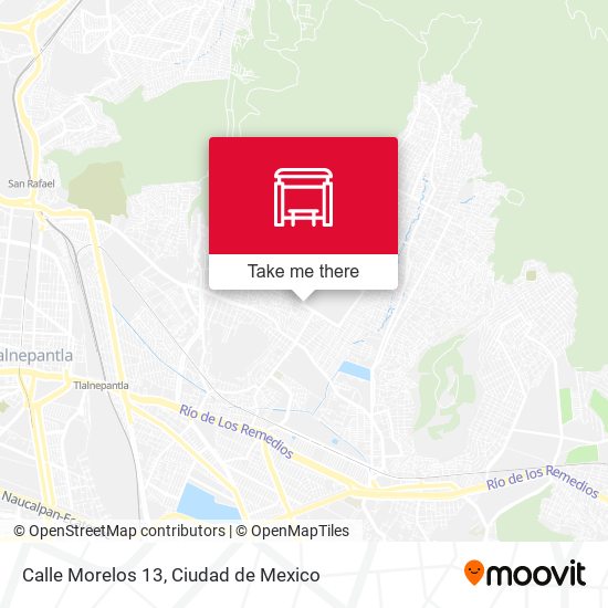 Mapa de Calle Morelos 13