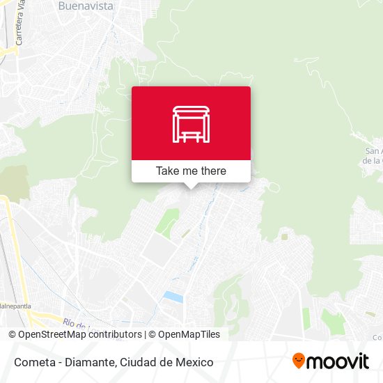 Cometa - Diamante map