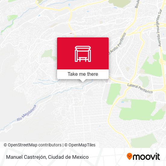 Mapa de Manuel Castrejón