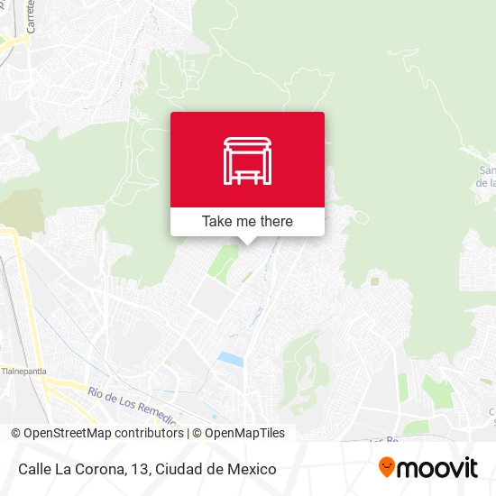 Calle La Corona, 13 map