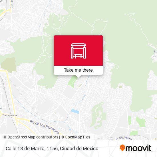 Mapa de Calle 18 de Marzo, 1156