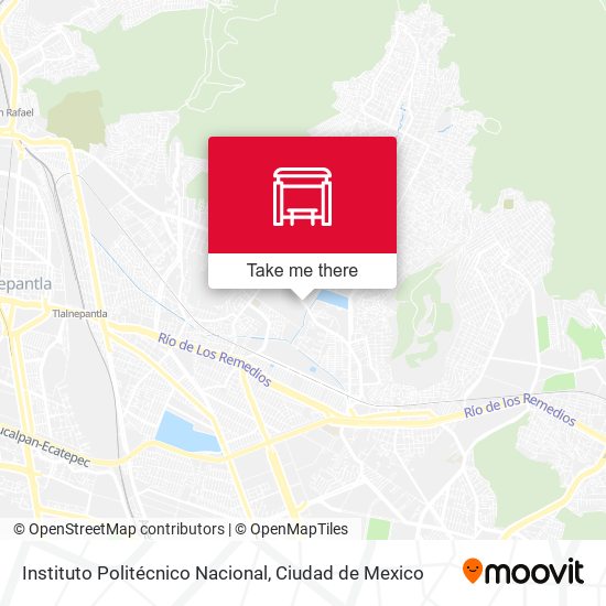 Instituto Politécnico Nacional map