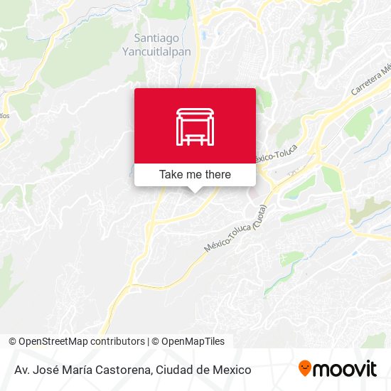 Av. José María Castorena map