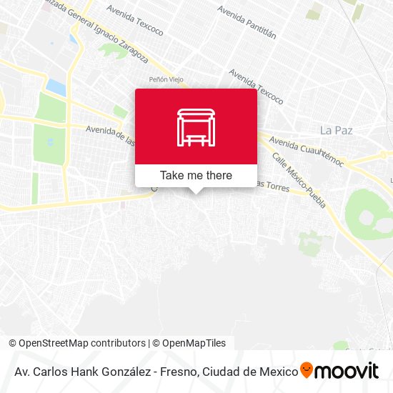 Av. Carlos Hank González - Fresno map