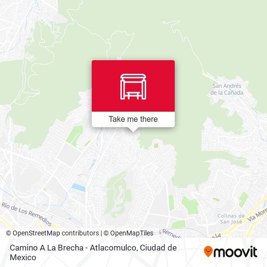 Camino A La Brecha - Atlacomulco map