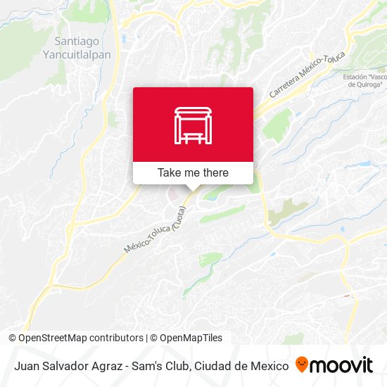 Juan Salvador Agraz - Sam's Club map