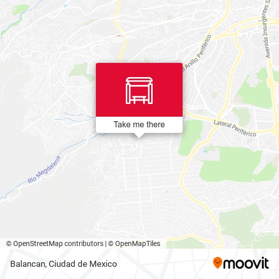 Mapa de Balancan