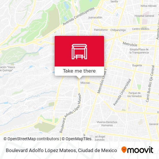 Mapa de Boulevard Adolfo López Mateos