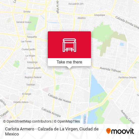 Mapa de Carlota Armero - Calzada de La Virgen