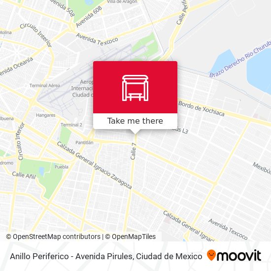 Anillo Periferico - Avenida Pirules map