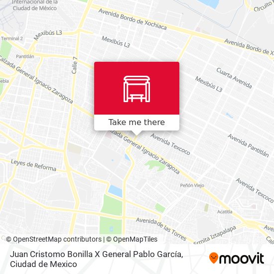 Mapa de Juan Cristomo Bonilla X General Pablo García
