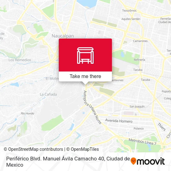 Periférico Blvd. Manuel Ávila Camacho 40 map