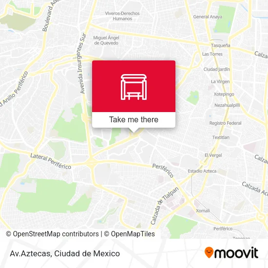 Mapa de Av.Aztecas