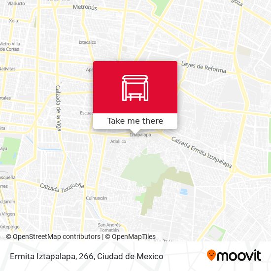 Ermita Iztapalapa, 266 map