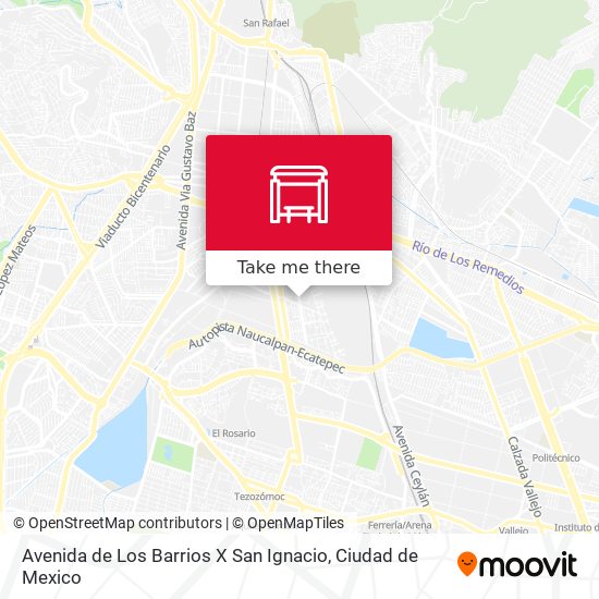 Avenida de Los Barrios X San Ignacio map