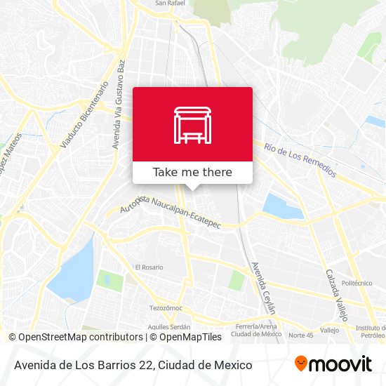 Mapa de Avenida de Los Barrios 22