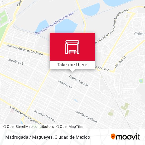 Mapa de Madrugada / Magueyes
