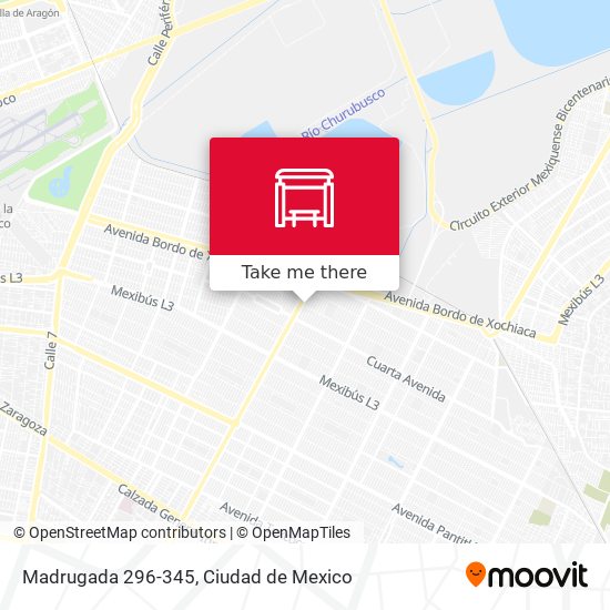Madrugada 296-345 map
