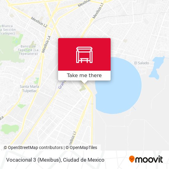 Vocacional 3 (Mexibus) map