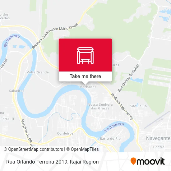 Rua Orlando Ferreira 2019 map