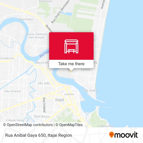 Rua Anibal Gaya 650 map