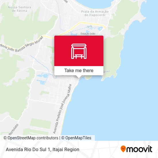 Avenida Rio Do Sul 1 map