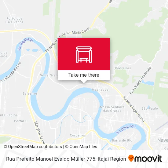 Rua Prefeito Manoel Evaldo Müller 775 map