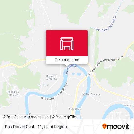 Rua Dorval Costa 11 map