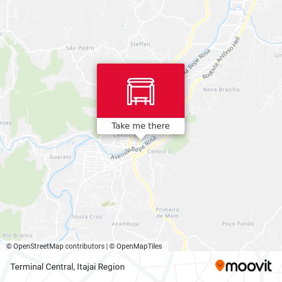 Mapa Terminal Central