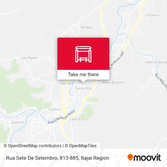 Rua Sete De Setembro, 813-885 map