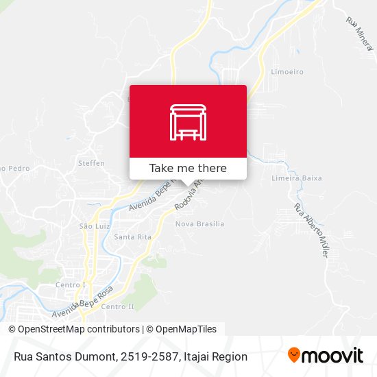 Rua Santos Dumont, 2519-2587 map