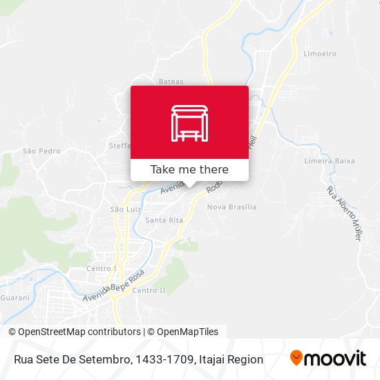 Rua Sete De Setembro, 1433-1709 map