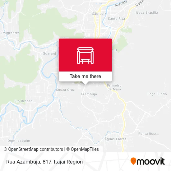 Rua Azambuja, 817 map