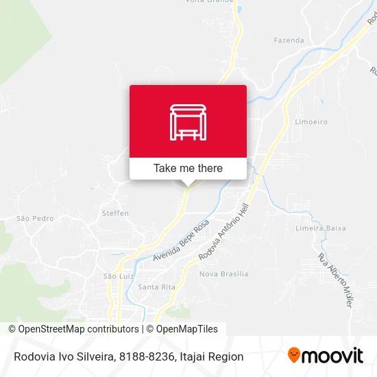 Rodovia Ivo Silveira, 8188-8236 map