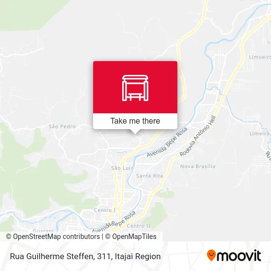 Rua Guilherme Steffen, 311 map