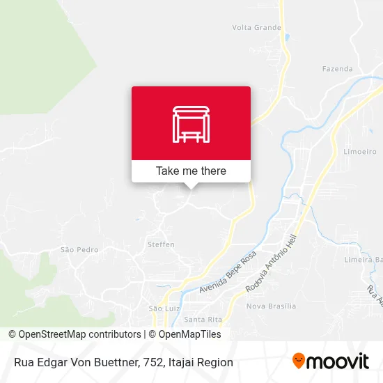 Rua Edgar Von Buettner, 752 map