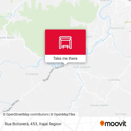 Rua Botuverá, 453 map