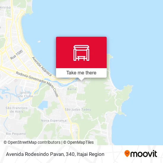 Avenida Rodesindo Pavan, 340 map