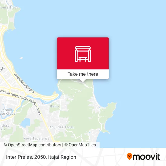 Inter Praias, 2050 map