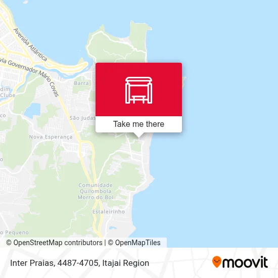 Inter Praias, 4487-4705 map