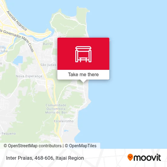 Inter Praias, 468-606 map