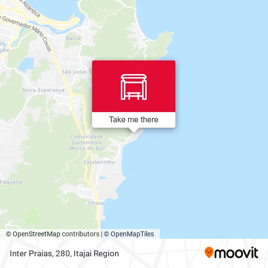 Inter Praias, 280 map