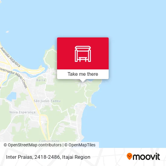 Inter Praias, 2418-2486 map