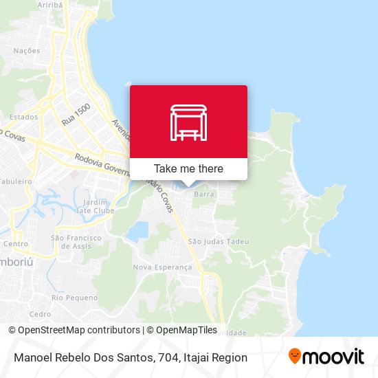 Manoel Rebelo Dos Santos, 704 map