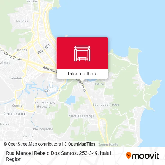 Rua Manoel Rebelo Dos Santos, 253-349 map