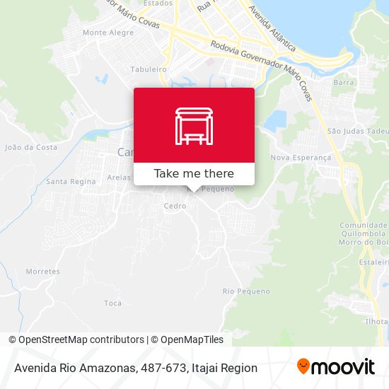 Avenida Rio Amazonas, 487-673 map