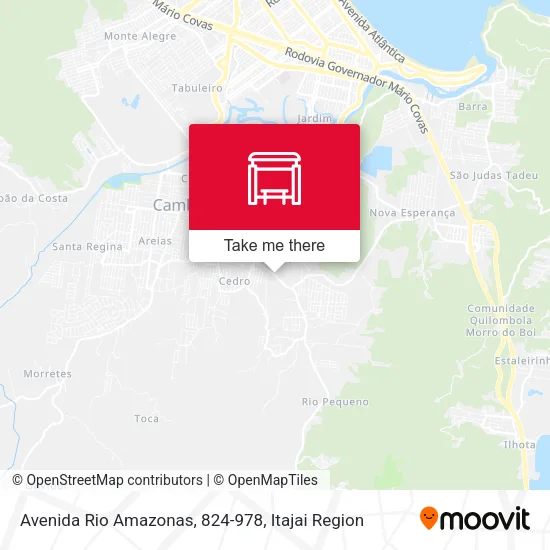 Avenida Rio Amazonas, 824-978 map