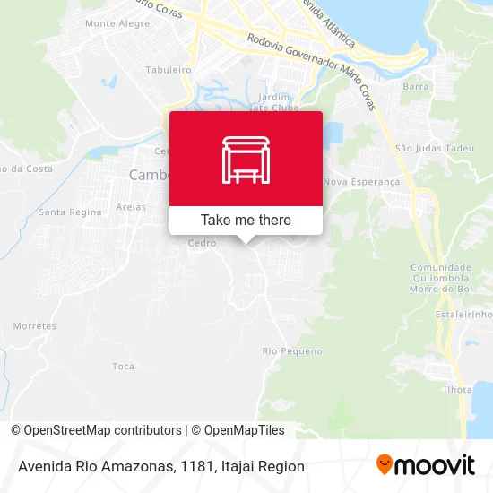 Avenida Rio Amazonas, 1181 map