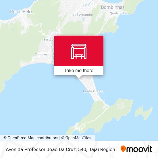 Avenida Professor João Da Cruz, 540 map