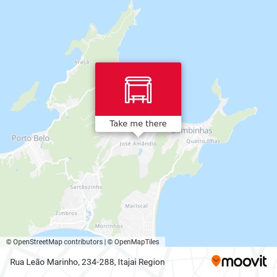 Mapa Rua Leão Marinho, 234-288